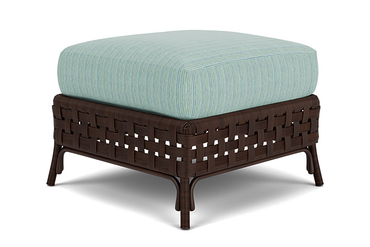 Lloyd Flanders™ Haven Ottoman  - Unearth Dew