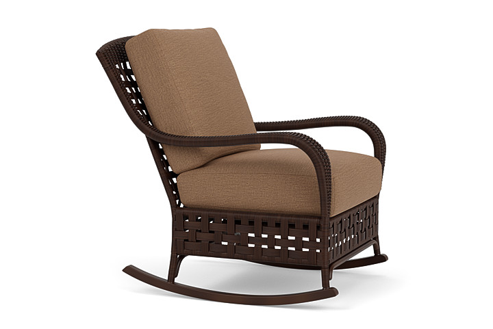 Lloyd Flanders™ Haven Lounge Rocker - Canvas Natural