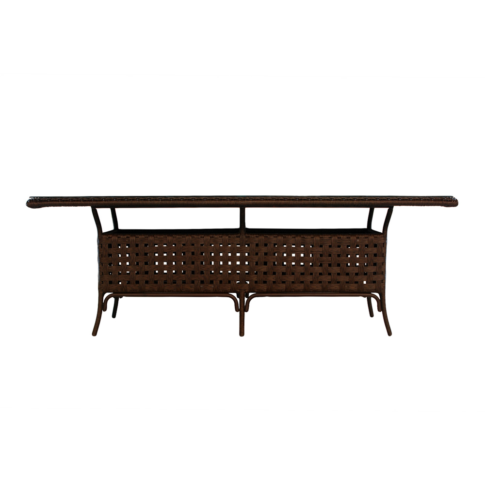 Lloyd Flanders - Haven 84" Rectangular Umbrella Dining Table