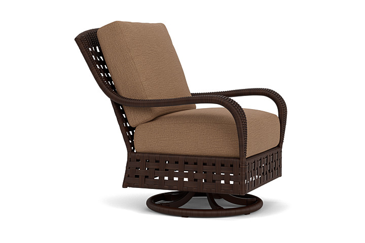 Lloyd Flanders™ Haven Swivel Glider Lounge Chair - Canvas Natural