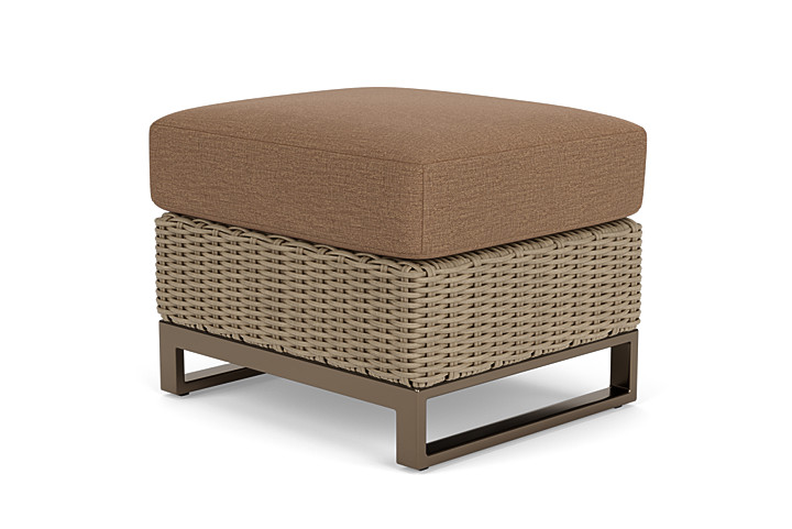 Lloyd Flanders™ Milan Ottoman - Canvas Natural