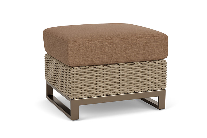 Lloyd Flanders™ Milan Ottoman - Canvas Natural