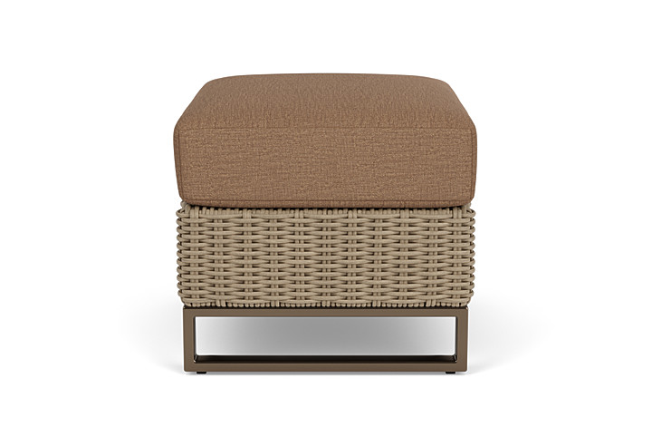 Lloyd Flanders™ Milan Ottoman - Canvas Natural