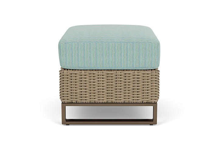 Lloyd Flanders™ Milan Ottoman - Unearth Dew