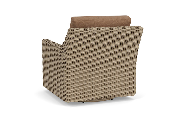 Lloyd Flanders™ Milan Swivel Glider Lounge Chair - Canvas Natural