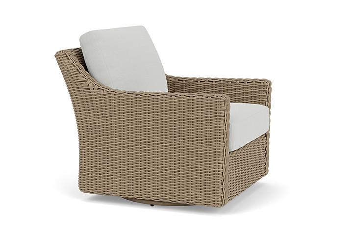 Lloyd Flanders™ Milan Swivel Glider Lounge Chair - Loveboat Mint