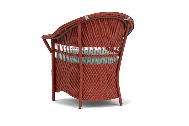 Lloyd Flanders™ Nantucket Dining Armchair - Terracotta