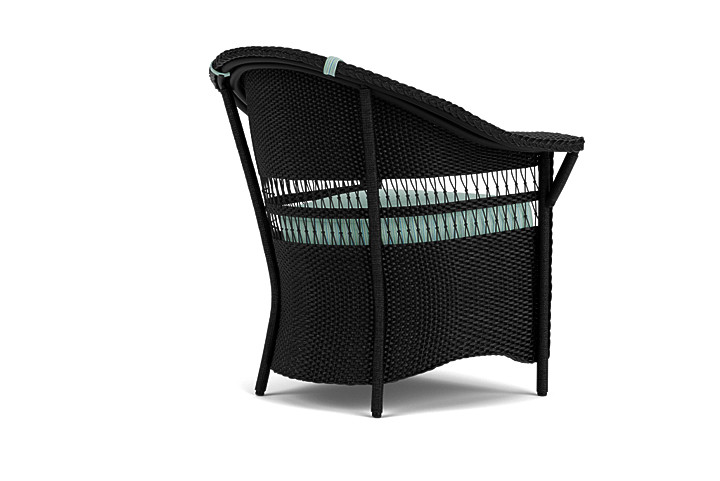 Lloyd Flanders™ Nantucket Dining Armchair - Ebony