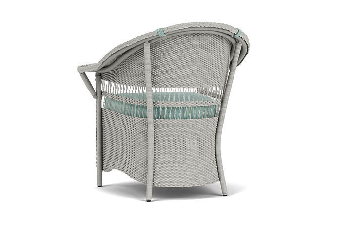 Lloyd Flanders™ Nantucket Dining Armchair - Platinum