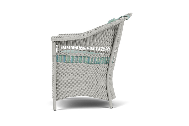 Lloyd Flanders™ Nantucket Dining Armchair - Platinum