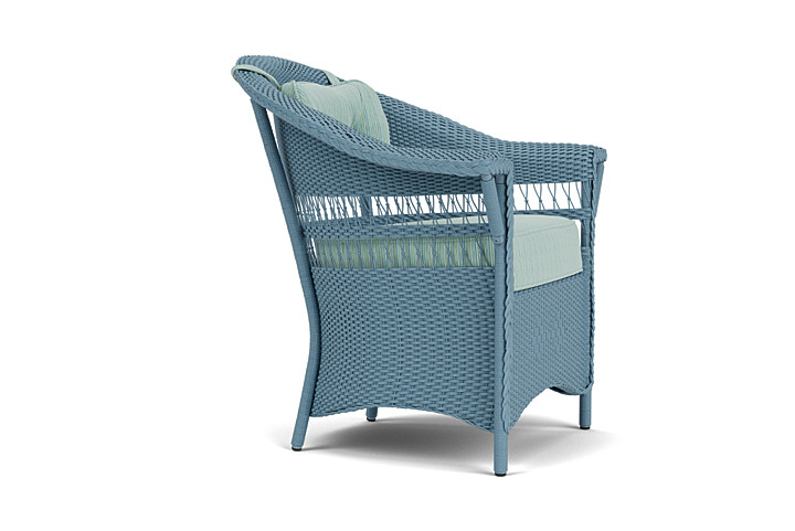 Lloyd Flanders™ Nantucket Dining Armchair - Stillwater