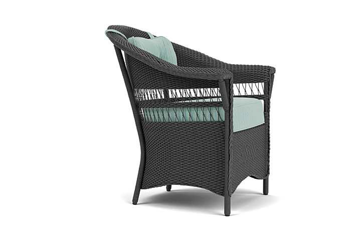 Lloyd Flanders™ Nantucket Dining Armchair - Charcoal