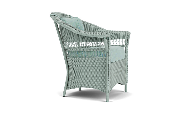 Lloyd Flanders™ Nantucket Dining Armchair - Sea Glass