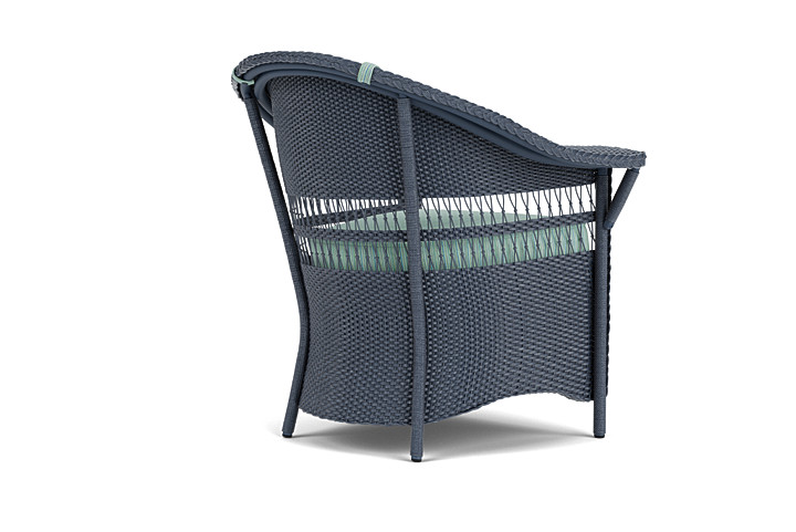 Lloyd Flanders™ Nantucket Dining Armchair - Denim Blue