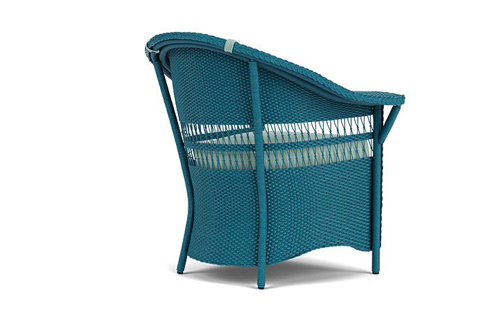 Lloyd Flanders™ Nantucket Dining Armchair - Peacock