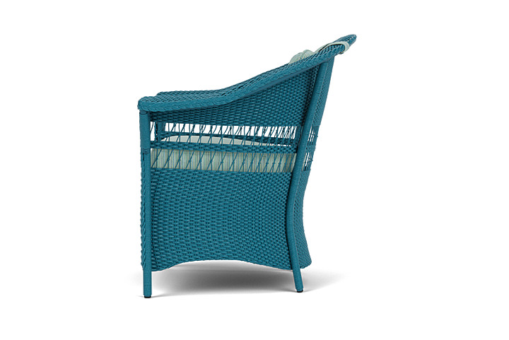 Lloyd Flanders™ Nantucket Dining Armchair - Peacock