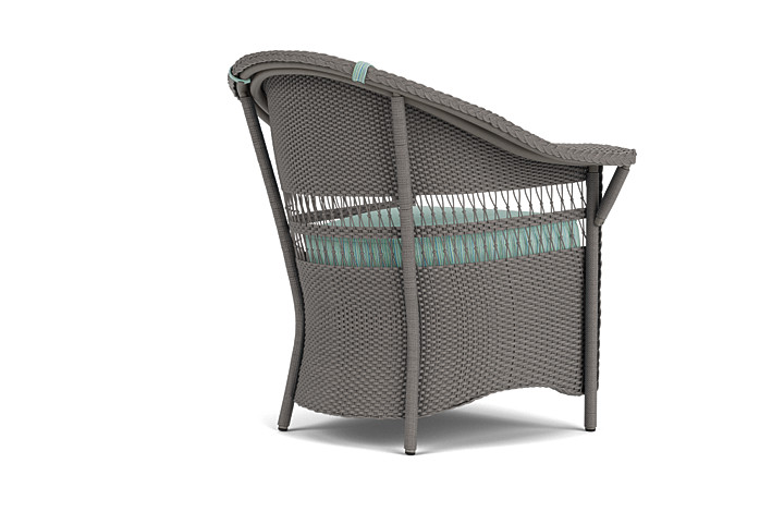 Lloyd Flanders™ Nantucket Dining Armchair - Pewter