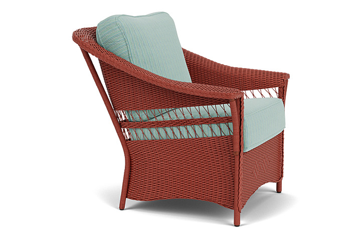 Lloyd Flanders™ Nantucket Lounge Chair - Terracotta