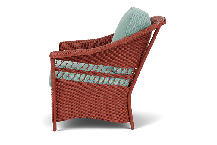 Lloyd Flanders™ Nantucket Lounge Chair - Terracotta