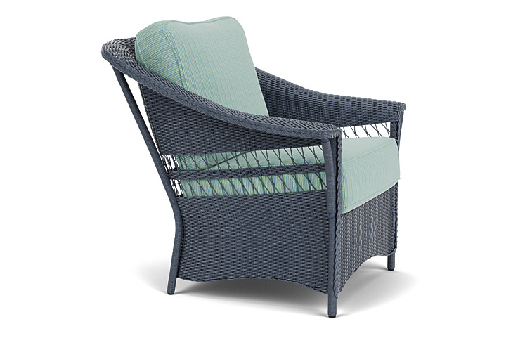 Lloyd Flanders™ Nantucket Lounge Chair - Denim Blue