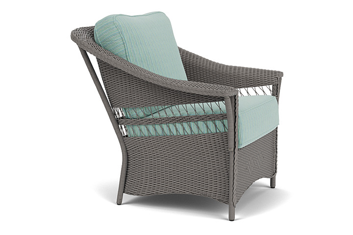 Lloyd Flanders™ Nantucket Lounge Chair - Pewter