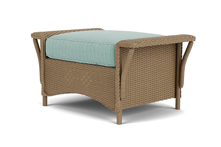 Lloyd Flanders™ Nantucket Ottoman  - Fawn