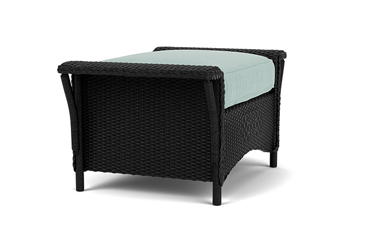 Lloyd Flanders™ Nantucket Ottoman  - Ebony