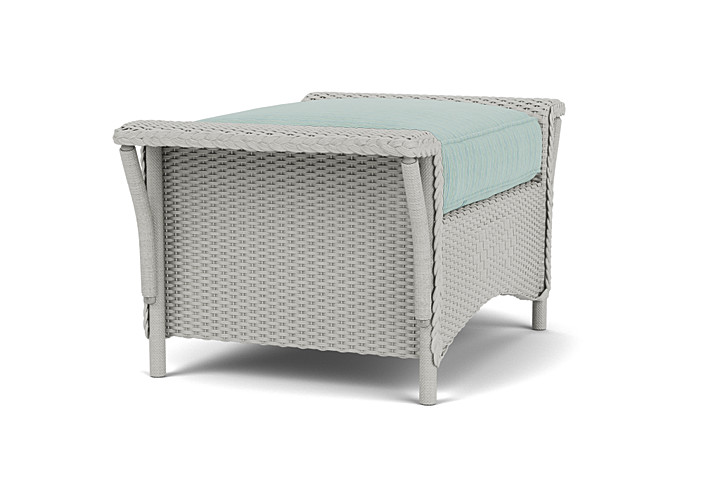 Lloyd Flanders™ Nantucket Ottoman  - Platinum