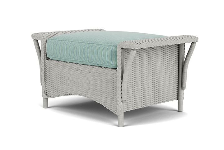 Lloyd Flanders™ Nantucket Ottoman  - Platinum