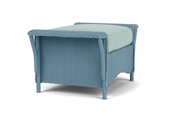 Lloyd Flanders™ Nantucket Ottoman  - Stillwater