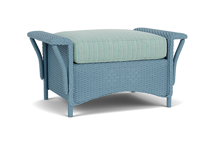 Lloyd Flanders™ Nantucket Ottoman  - Stillwater