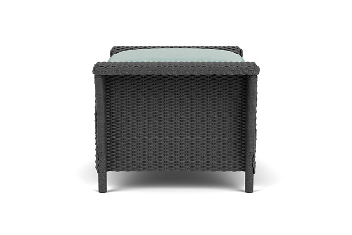 Lloyd Flanders™ Nantucket Ottoman  - Charcoal