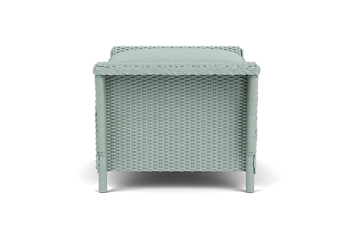 Lloyd Flanders™ Nantucket Ottoman  - Sea Glass