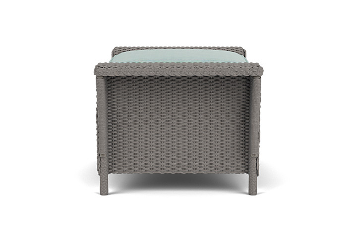 Lloyd Flanders™ Nantucket Ottoman  - Pewter