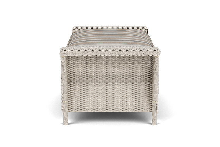 Lloyd Flanders™ Nantucket Large Ottoman - Linen