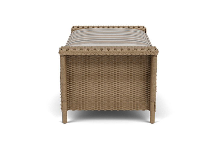 Lloyd Flanders™ Nantucket Large Ottoman - Fawn