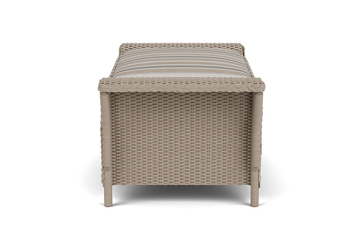 Lloyd Flanders™ Nantucket Large Ottoman - French Beige