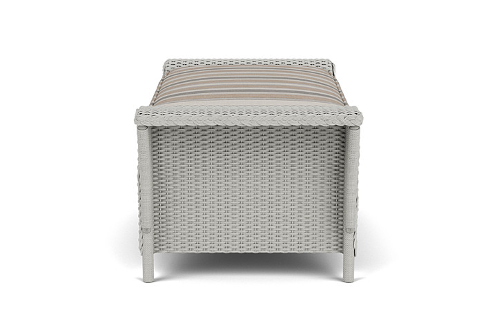 Lloyd Flanders™ Nantucket Large Ottoman - Platinum