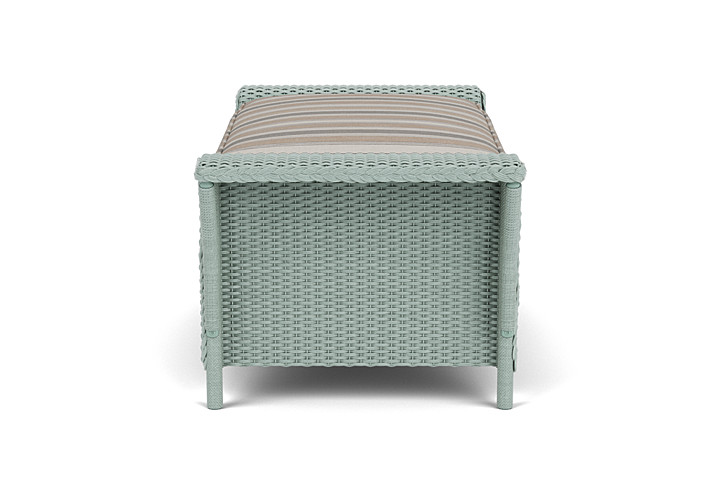 Lloyd Flanders™ Nantucket Large Ottoman - Sea Glass