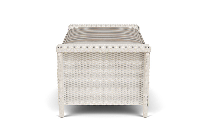 Lloyd Flanders™ Nantucket Large Ottoman - Antique White