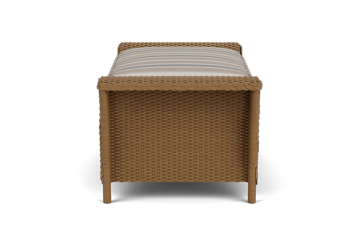 Lloyd Flanders™ Nantucket Large Ottoman - Hickory