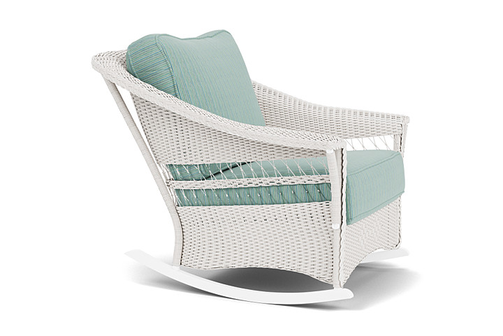 Lloyd Flanders™ Nantucket Lounge Rocker - White