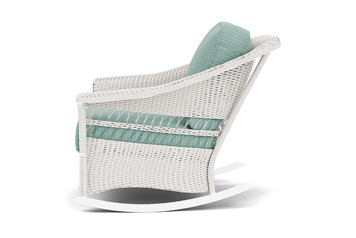 Lloyd Flanders™ Nantucket Lounge Rocker - White