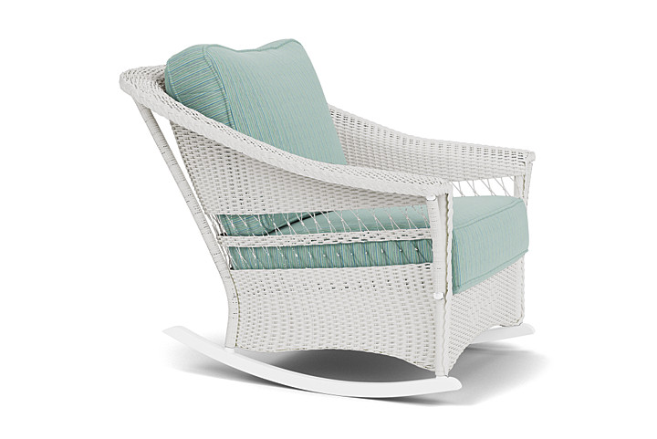 Lloyd Flanders™ Nantucket Lounge Rocker - Matte White