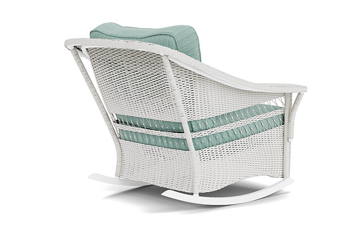 Lloyd Flanders™ Nantucket Lounge Rocker - Matte White