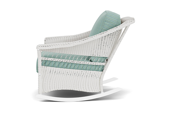 Lloyd Flanders™ Nantucket Lounge Rocker - Matte White