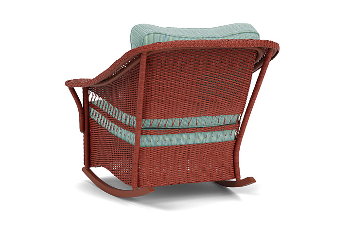 Lloyd Flanders™ Nantucket Lounge Rocker - Terracotta