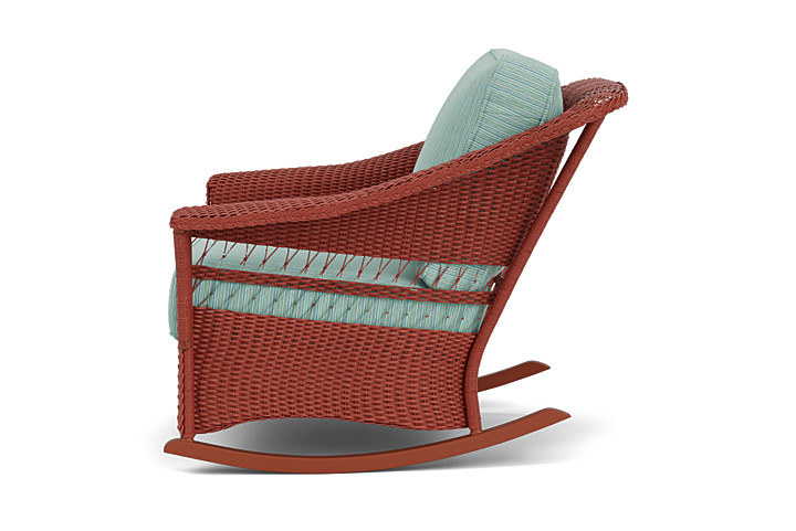 Lloyd Flanders™ Nantucket Lounge Rocker - Terracotta