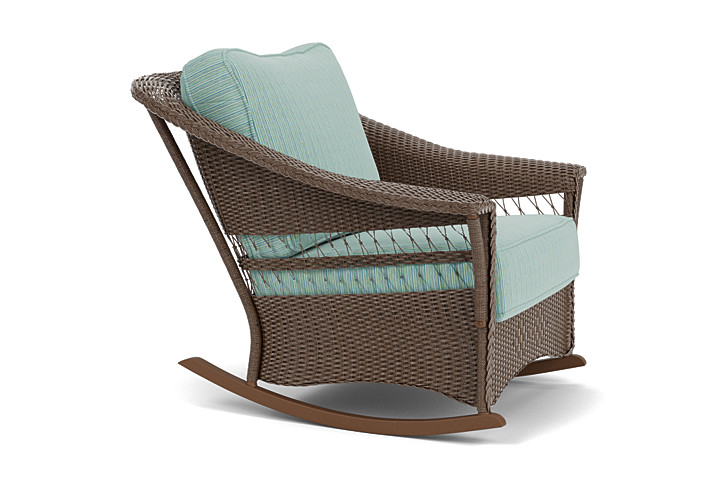 Lloyd Flanders™ Nantucket Lounge Rocker - Bark