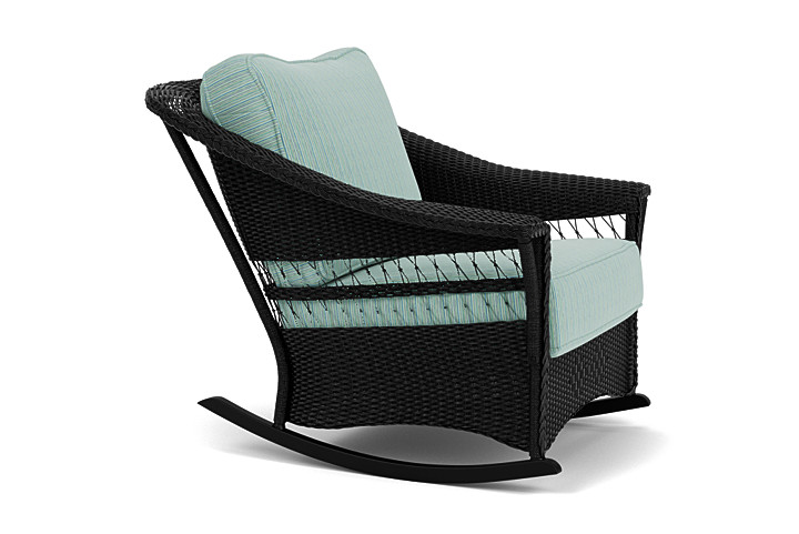 Lloyd Flanders™ Nantucket Lounge Rocker - Ebony